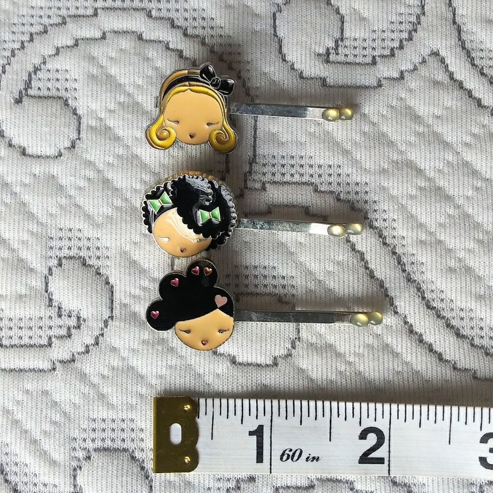 Vintage Harujuku Lovers Hair Pins